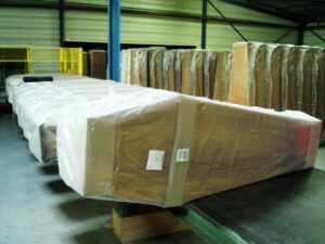 Alfatechnics Farbal krimpverpakking transportverpakking doodskisten polyethyleen mono-axiale folie gekrompen